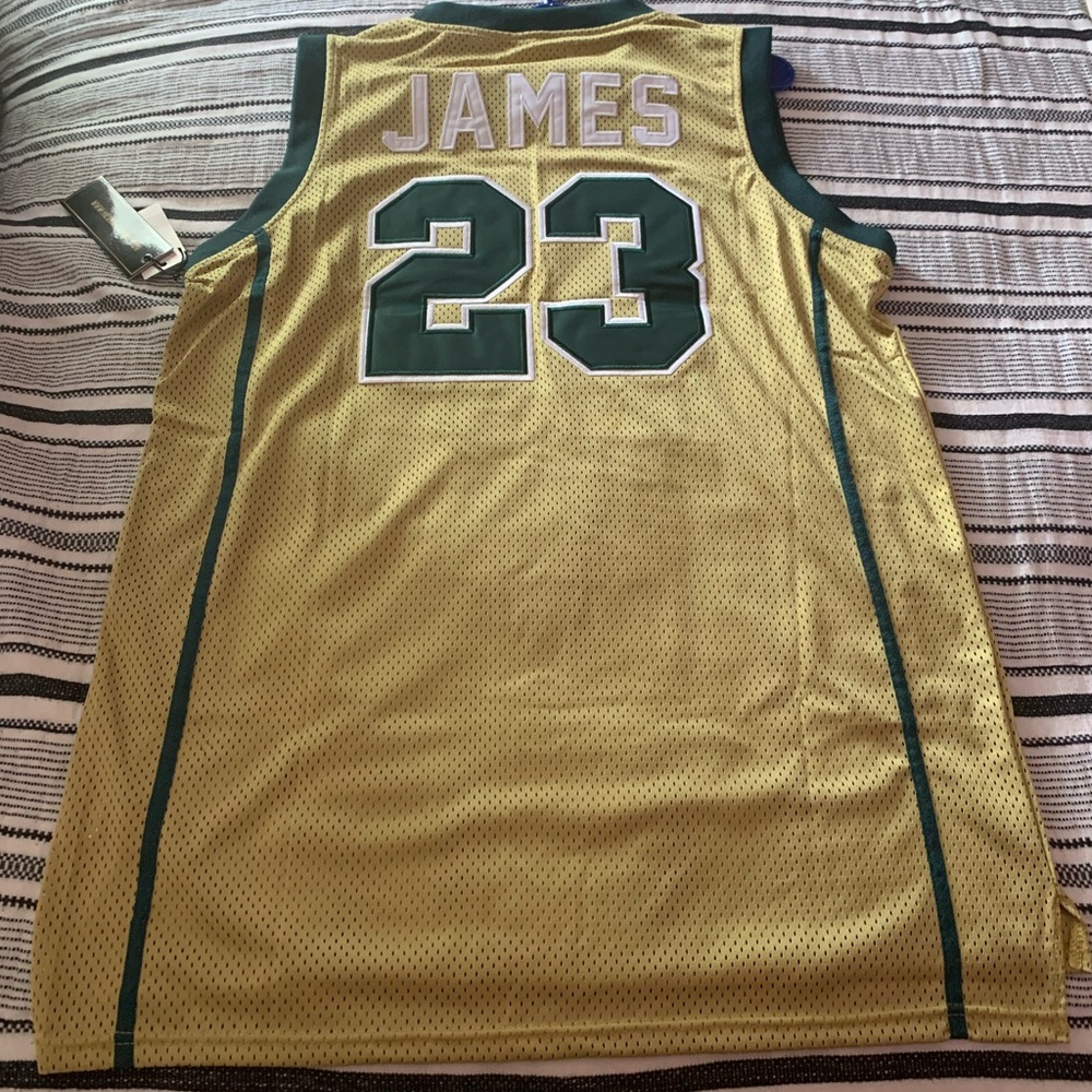 LeBron James high school authentic jersey